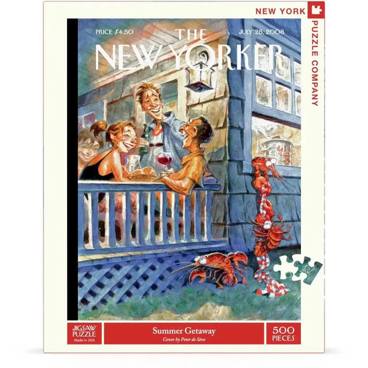 Summer Getaway The New Yorker 500 Piece Jigsaw Puzzle NYPC
