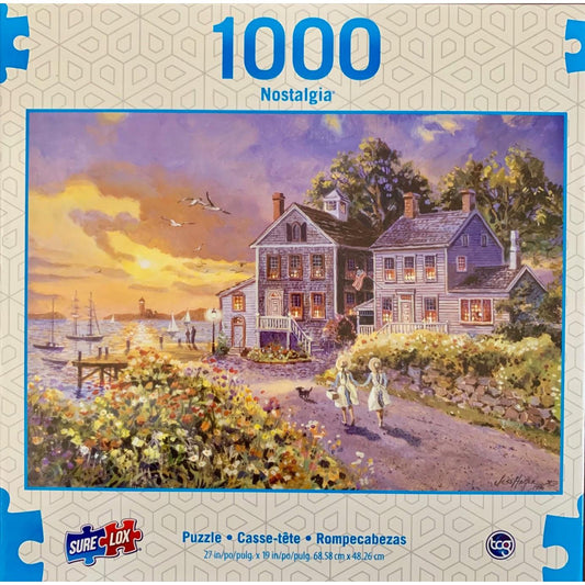 Summer at the Ocean Nostalgia 1000 Piece Jigsaw Puzzle Sure Lox