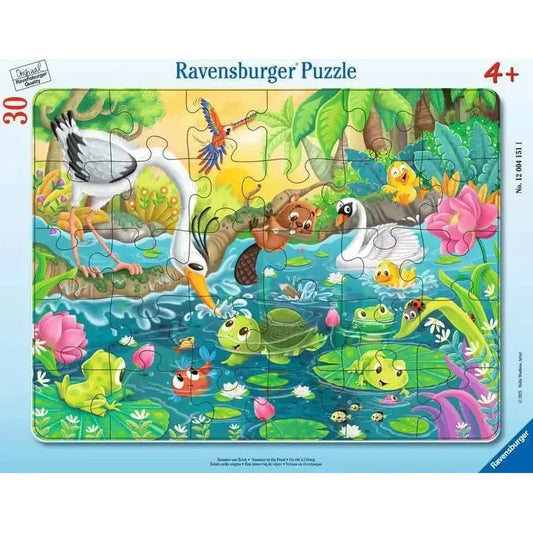 Summer at the Pond 30 Piece Tray Jigsaw Puzzle Ravensburger