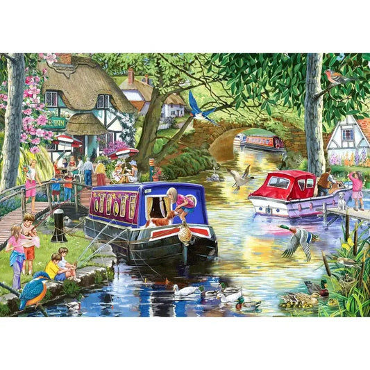Summer on the River 1000 Piece Jigsaw Puzzle HOP