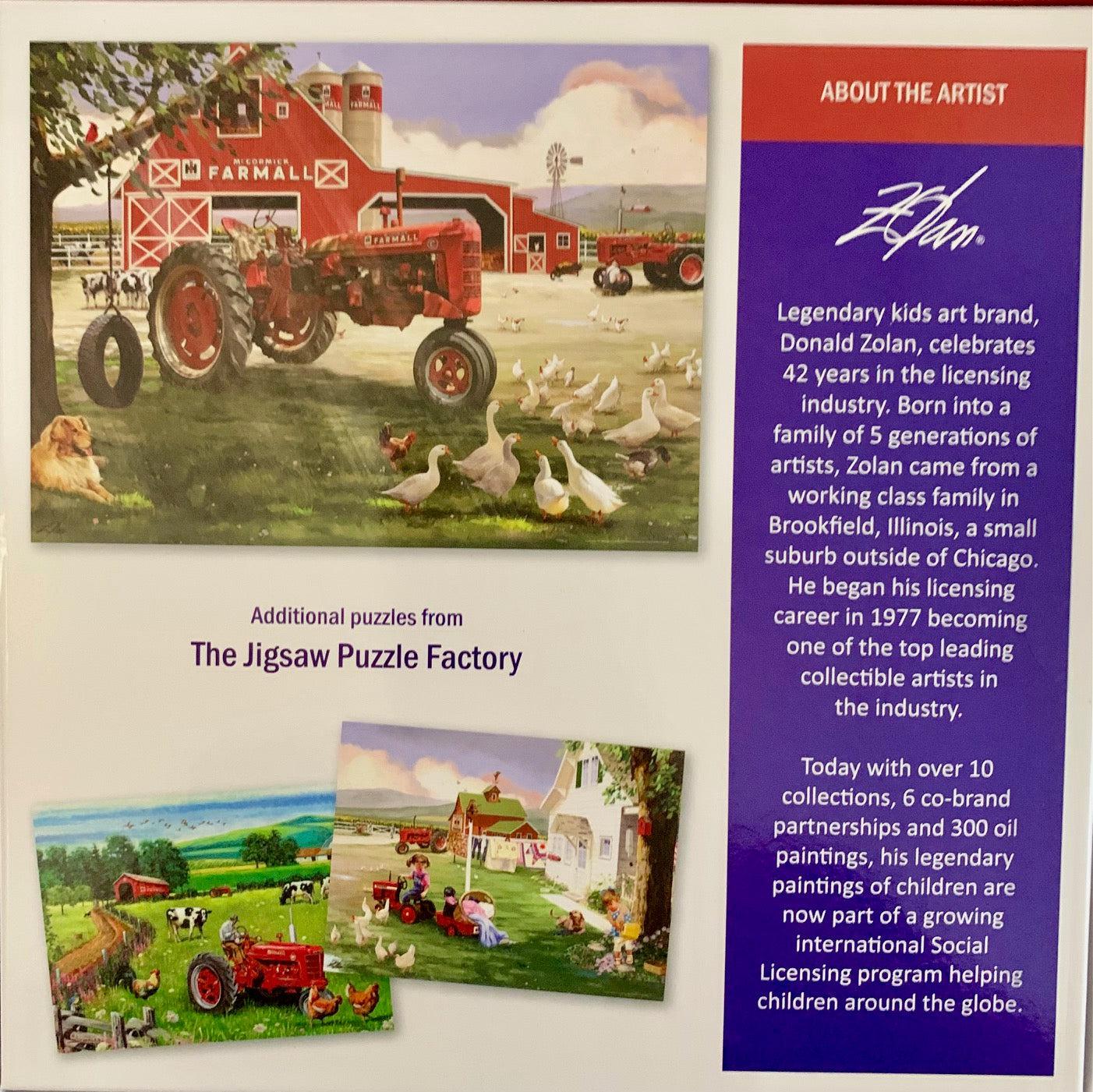 Sunday Afternoon on the Farm McCormick Farmall 1000 Piece Jigsaw Puzzle Leap Year