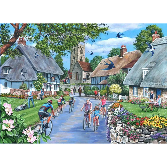Sunday Morning 500 Big Piece Jigsaw Puzzle HOP