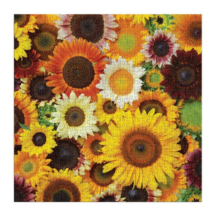 Sunflower Blooms 500 Piece Jigsaw Puzzle Galison