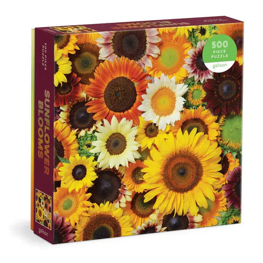 Sunflower Blooms 500 Piece Jigsaw Puzzle Galison