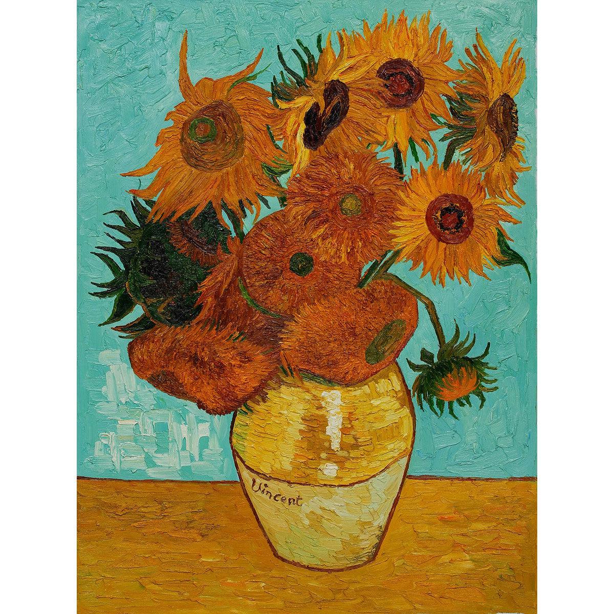 Sunflowers 1000 Piece Jigsaw Puzzle Piatnik