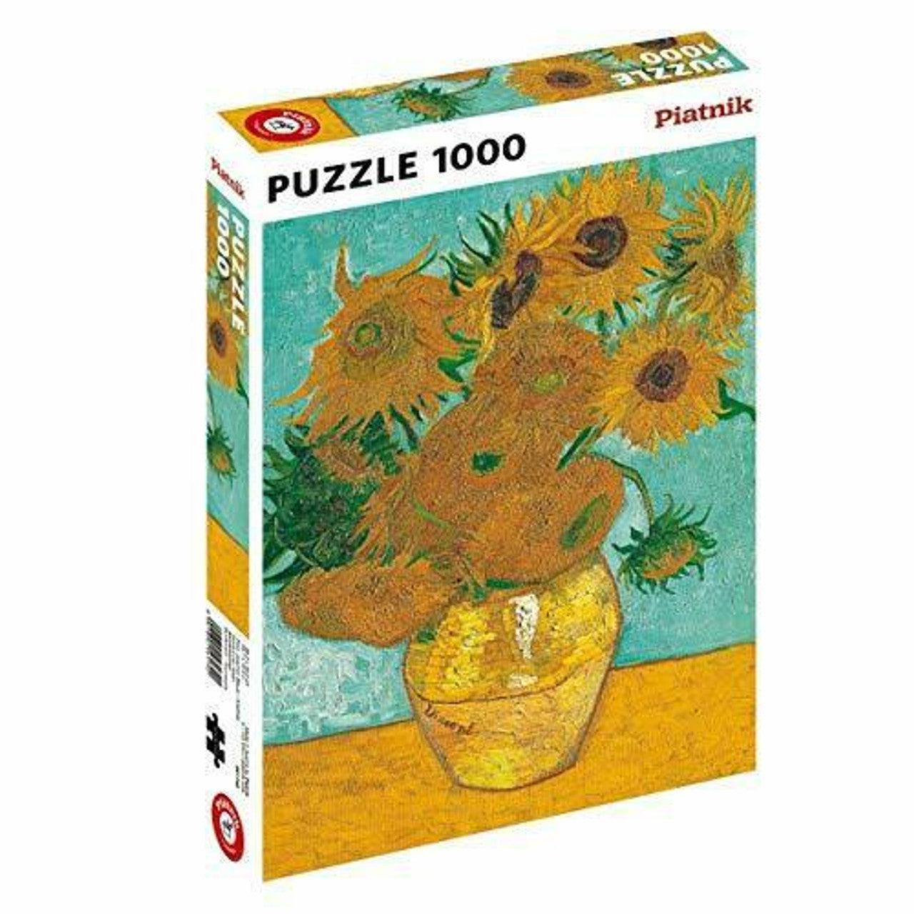 Sunflowers 1000 Piece Jigsaw Puzzle Piatnik