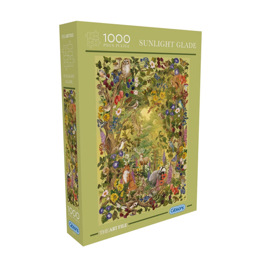 Sunlight Glade 1000 Piece Jigsaw Puzzle Gibsons