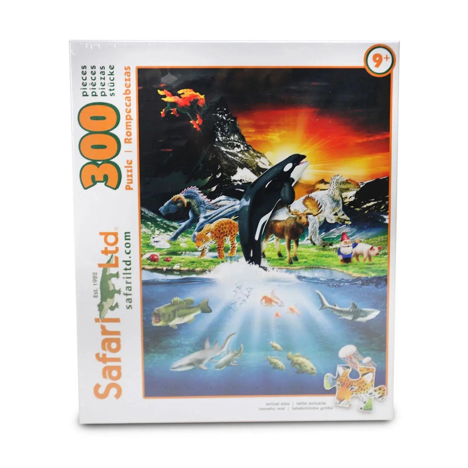 Sunrise Jubilee 300 Piece Jigsaw Puzzle Safari