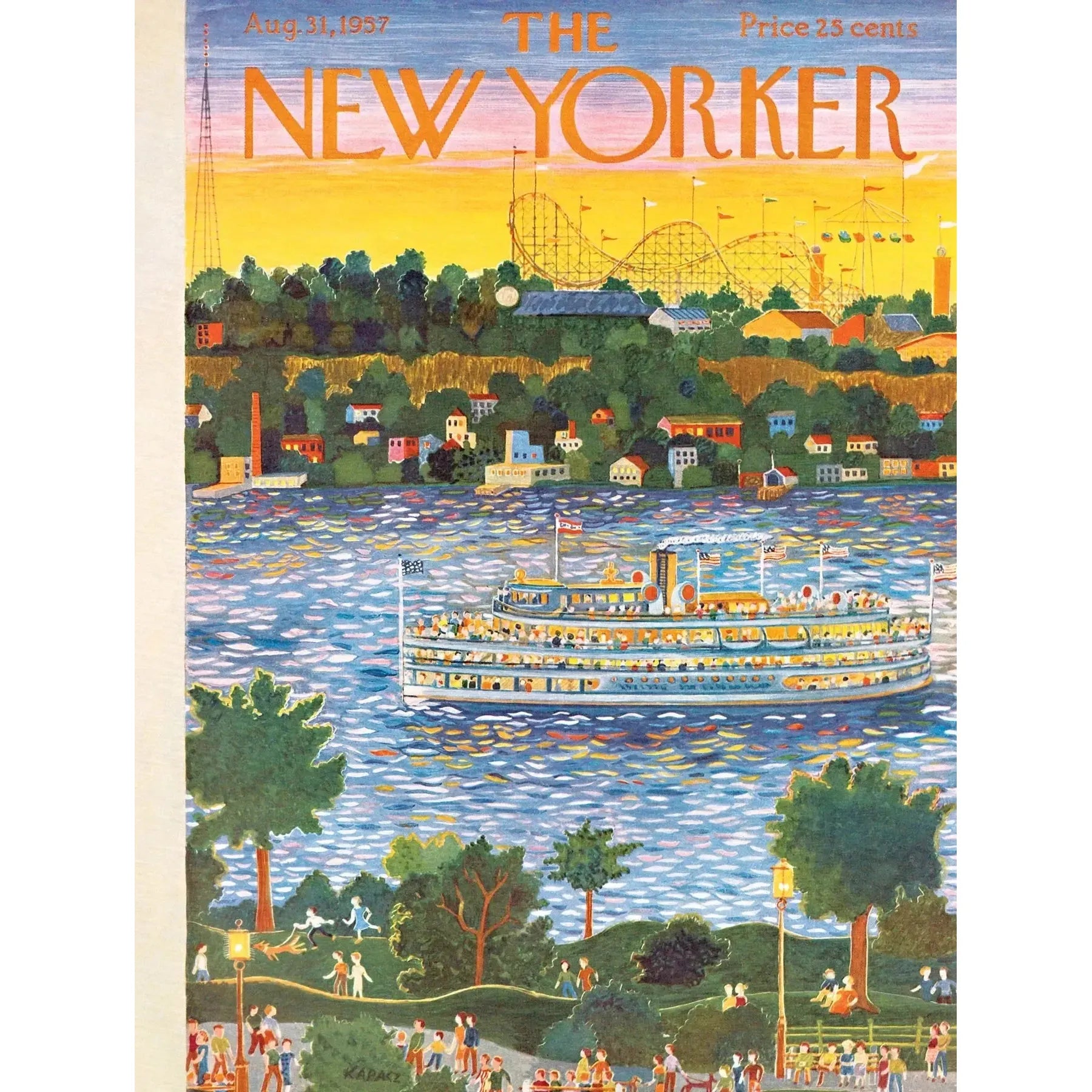 Sunset Cruise 1000 Piece Jigsaw Puzzle NYPC