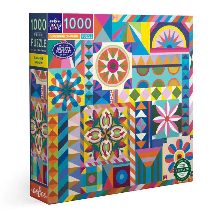 Sunshine Garden 1000 Piece Jigsaw Puzzle eeBoo