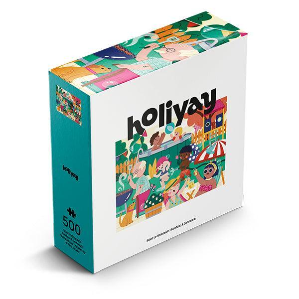 Sunshine & Lemonade 500 Piece Jigsaw Puzzle Holiyay