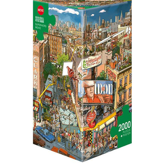 Superhero Movie 2000 Piece Jigsaw Puzzle Heye