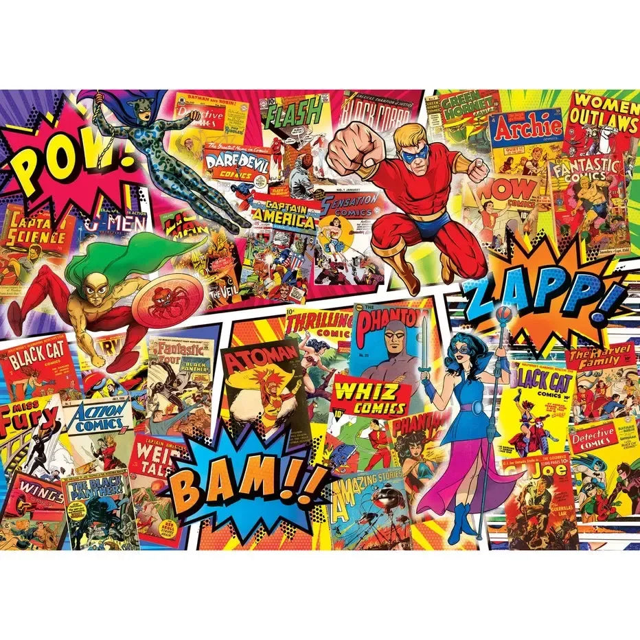 Superhero Sanctum Flashbacks 1000 Piece Jigsaw Puzzle MasterPieces