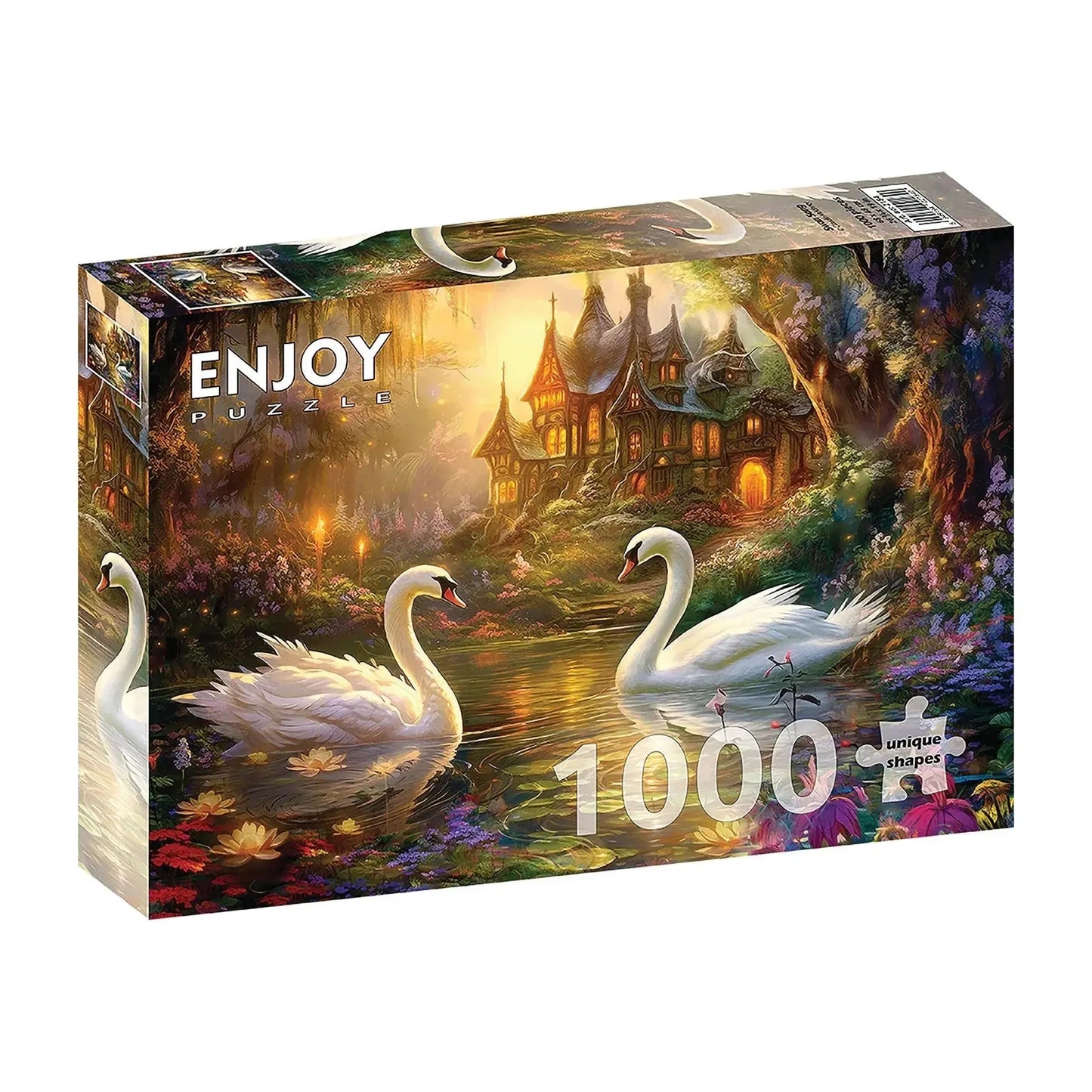Swan Song 1000 Piece Jigsaw Puzzle Enjoy