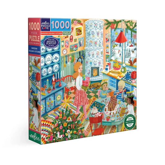 Swedish Holiday Kitchen 1000 Piece Jigsaw Puzzle eeBoo