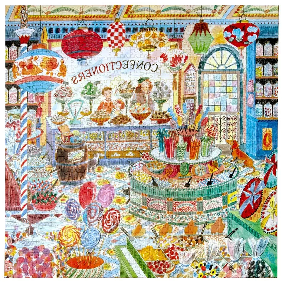 Sweet Shoppe 1000 Piece Jigsaw Puzzle eeBoo