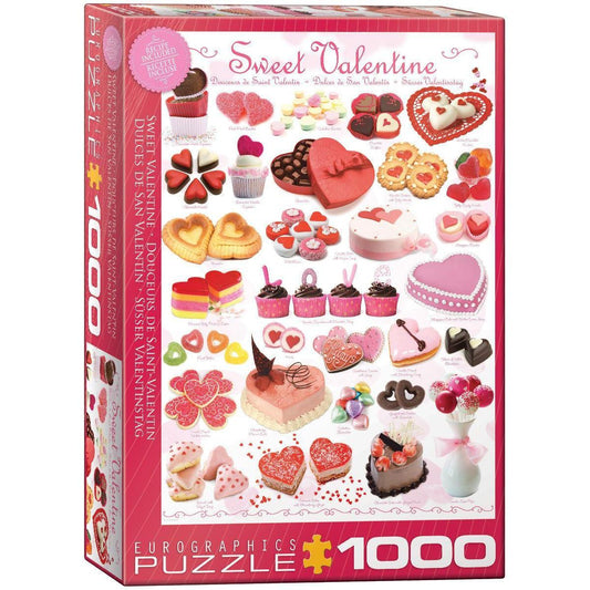 Sweet Valentine 1000 Piece Jigsaw Puzzle Eurographics