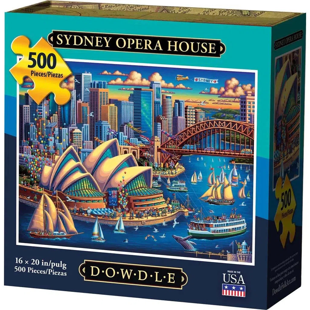 Sydney Opera House 500 Piece Jigsaw Puzzle Dowdle