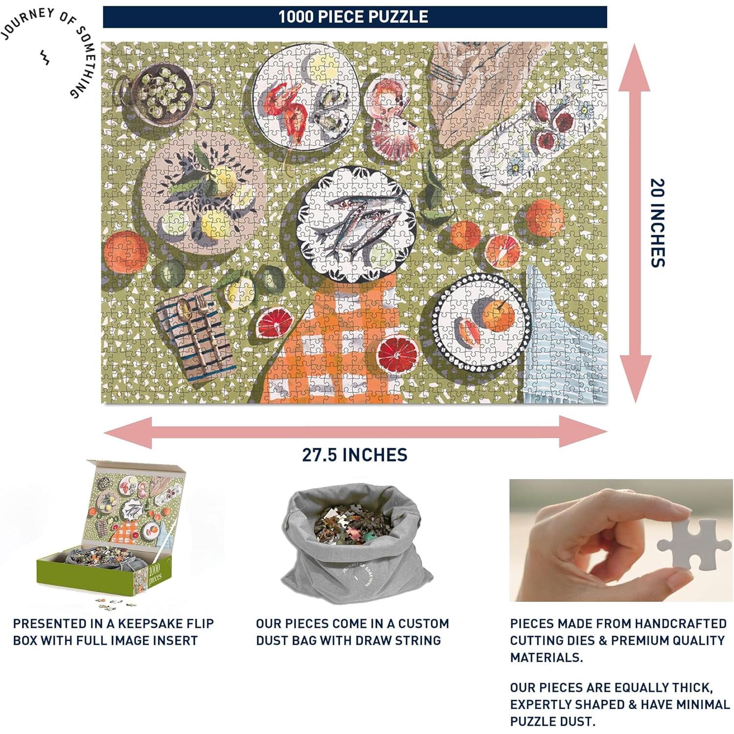 Table by the Sea 1000 Piece Jigsaw Puzzle Journey of Something