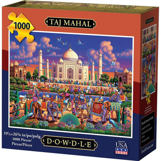 Taj Mahal 1000 Piece Jigsaw Puzzle Dowdle