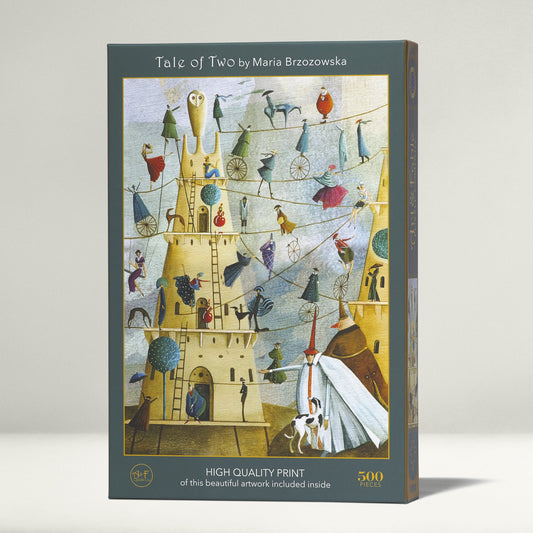 Tale of Two 500 Piece Premium Jigsaw Puzzle Art & Fable