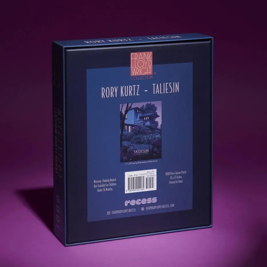 Taliesin FLR 1000 Piece Jigsaw Puzzle Recess