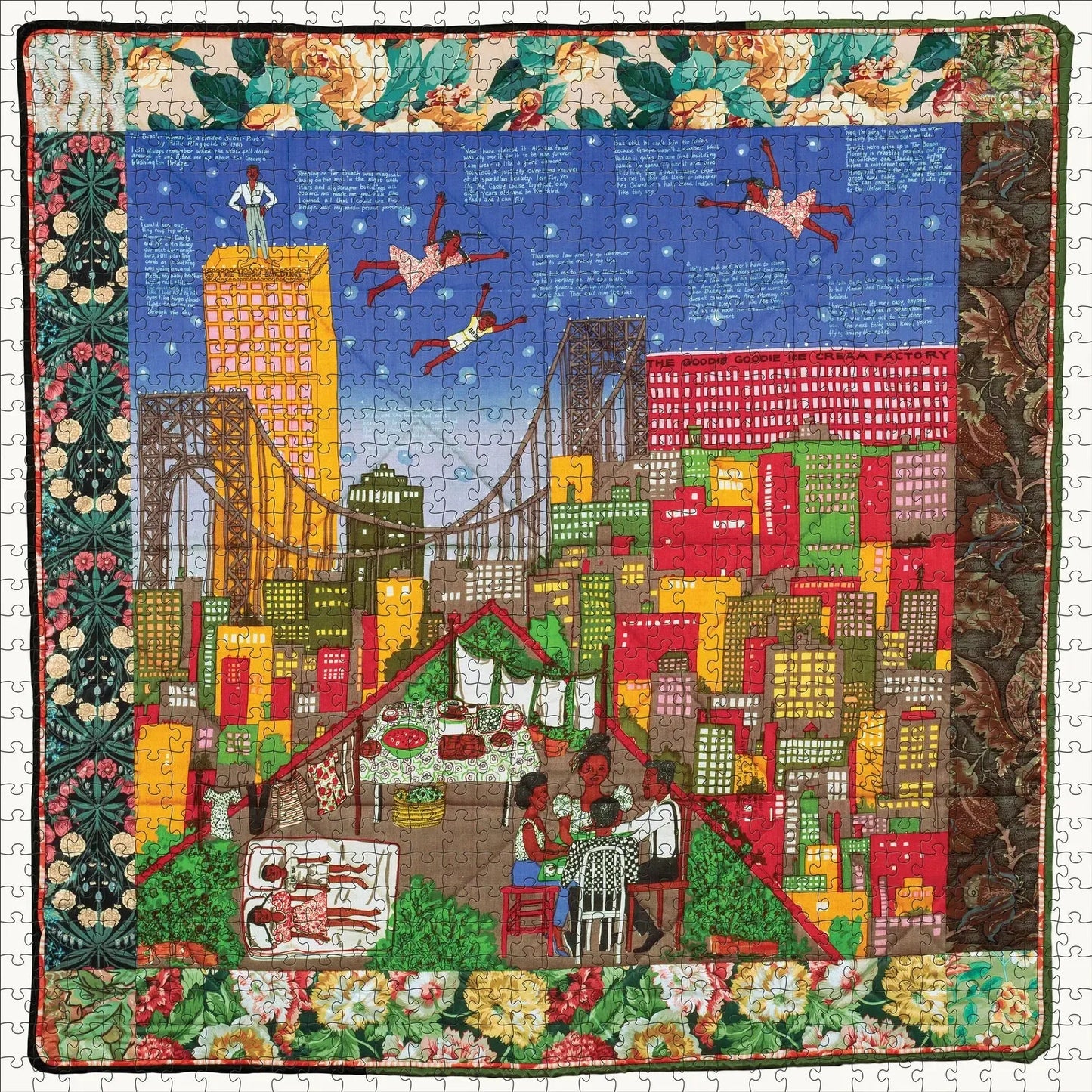 Tar Beach 2 1000 Piece Jigsaw Puzzle Pomegranate