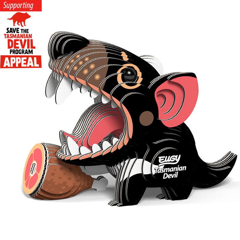 Tasmanian Devil 3D Cardboard Model Kit Eugy