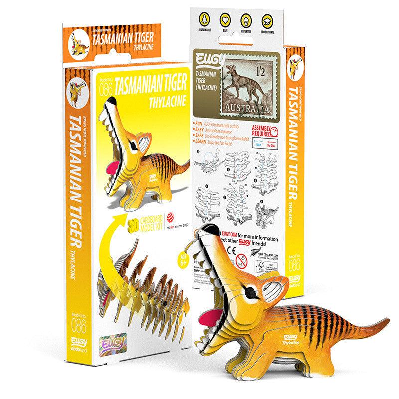 Tasmanian Tiger 3D Cardboard Model Kit Eugy