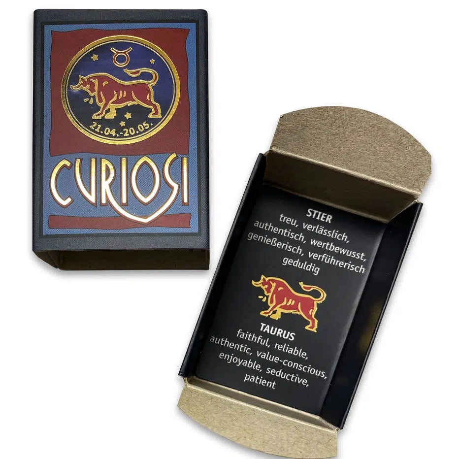 Taurus Zodiac 33 Piece Mini Matchbox Jigsaw Puzzle Curiosi