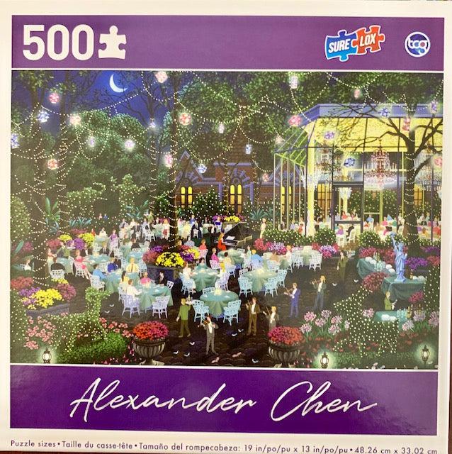 Tavern on the Green by Alexander Chen 500 Piece Jigsaw Puzzle Sure Lox