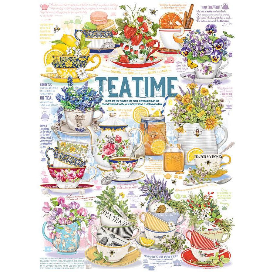 Tea Time 1000 Piece Jigsaw Puzzle Cobble Hill