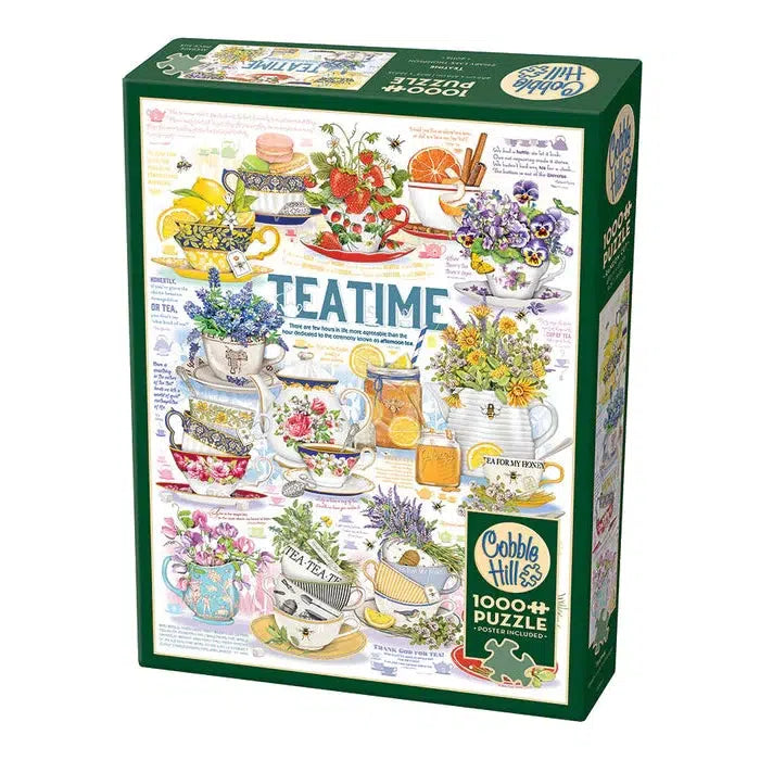 Tea Time 1000 Piece Jigsaw Puzzle Cobble Hill