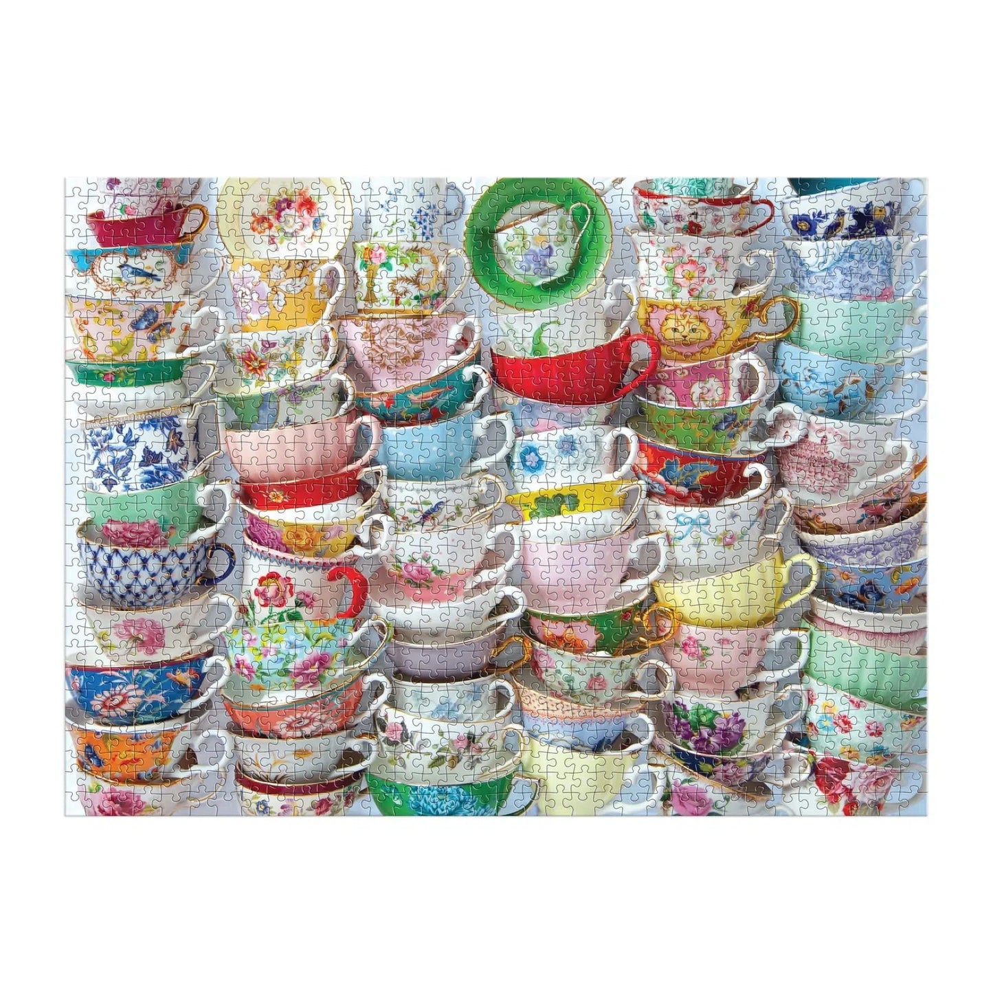 Teacups 1000 Piece Jigsaw Puzzle Galison