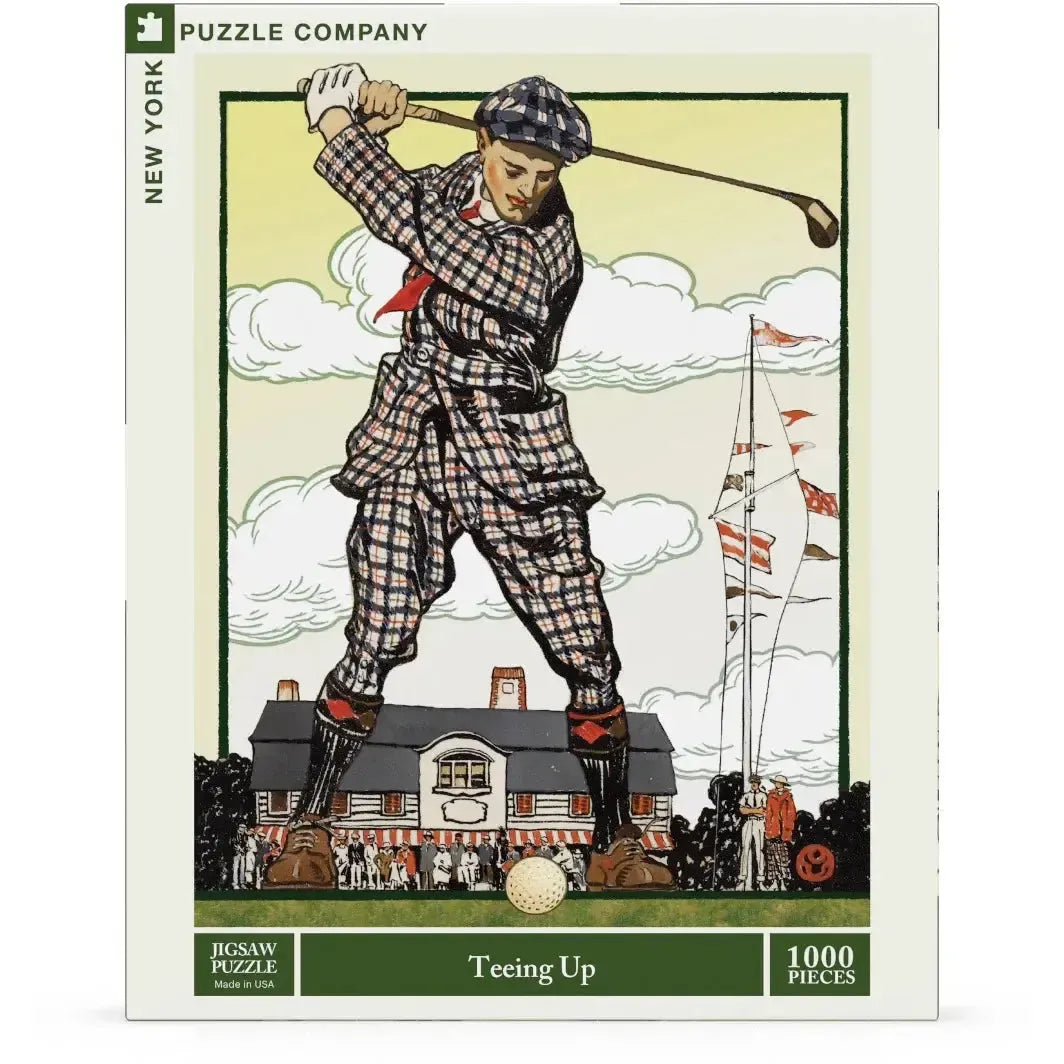 Teeing Up 1000 Piece Jigsaw Puzzle NYPC