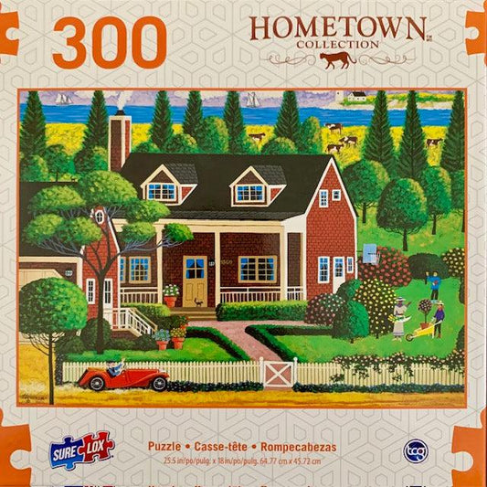 Tending the Garden Hometown Collection 300 Piece Jigsaw Puzzle Sure Lox