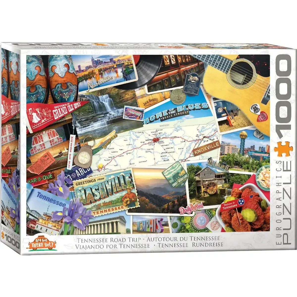 Tennessee Road Trip 1000 Piece Jigsaw Puzzle Eurographics