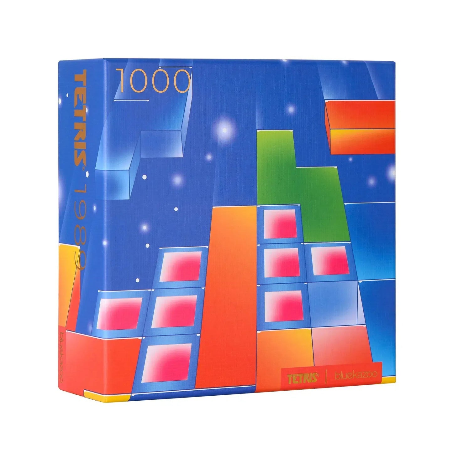 Tetris 1989® 1000 Piece Premium Jigsaw Puzzle Blue Kazoo