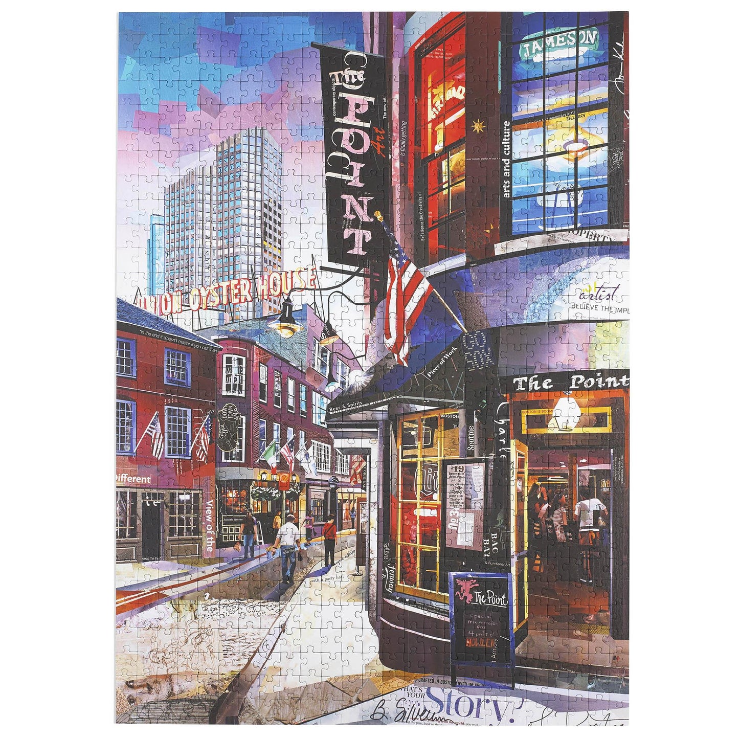 That's the Point 750 Piece Premium Jigsaw Puzzle Art & Fable