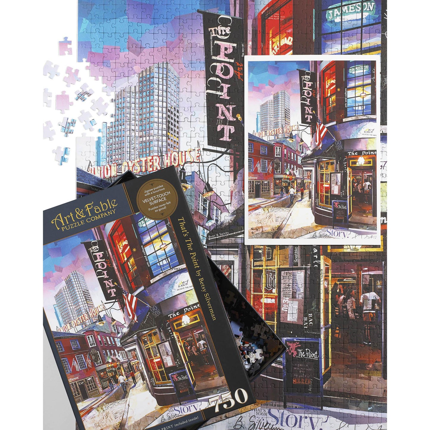 That's the Point 750 Piece Premium Jigsaw Puzzle Art & Fable
