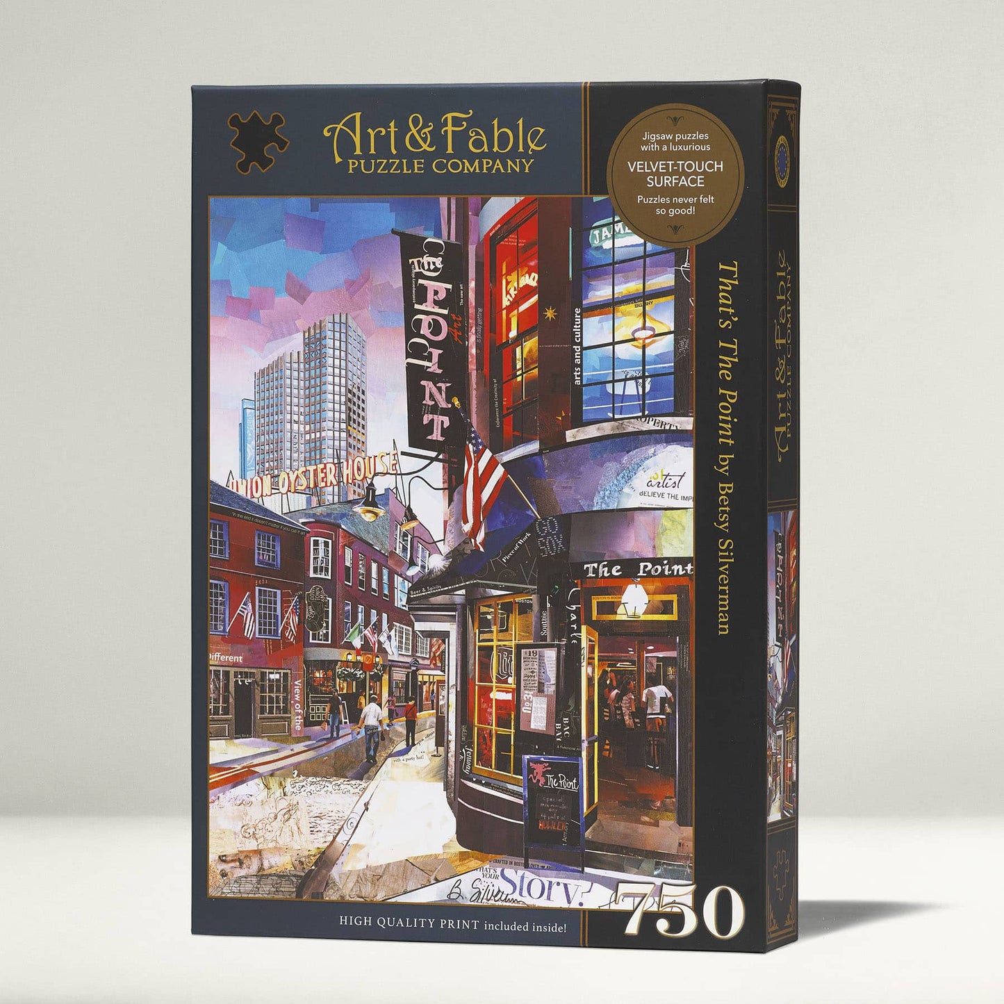 That's the Point 750 Piece Premium Jigsaw Puzzle Art & Fable