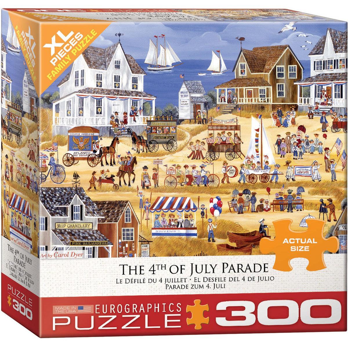 The 4th of July Parade 300 Large Piece Jigsaw Puzzle Eurographics