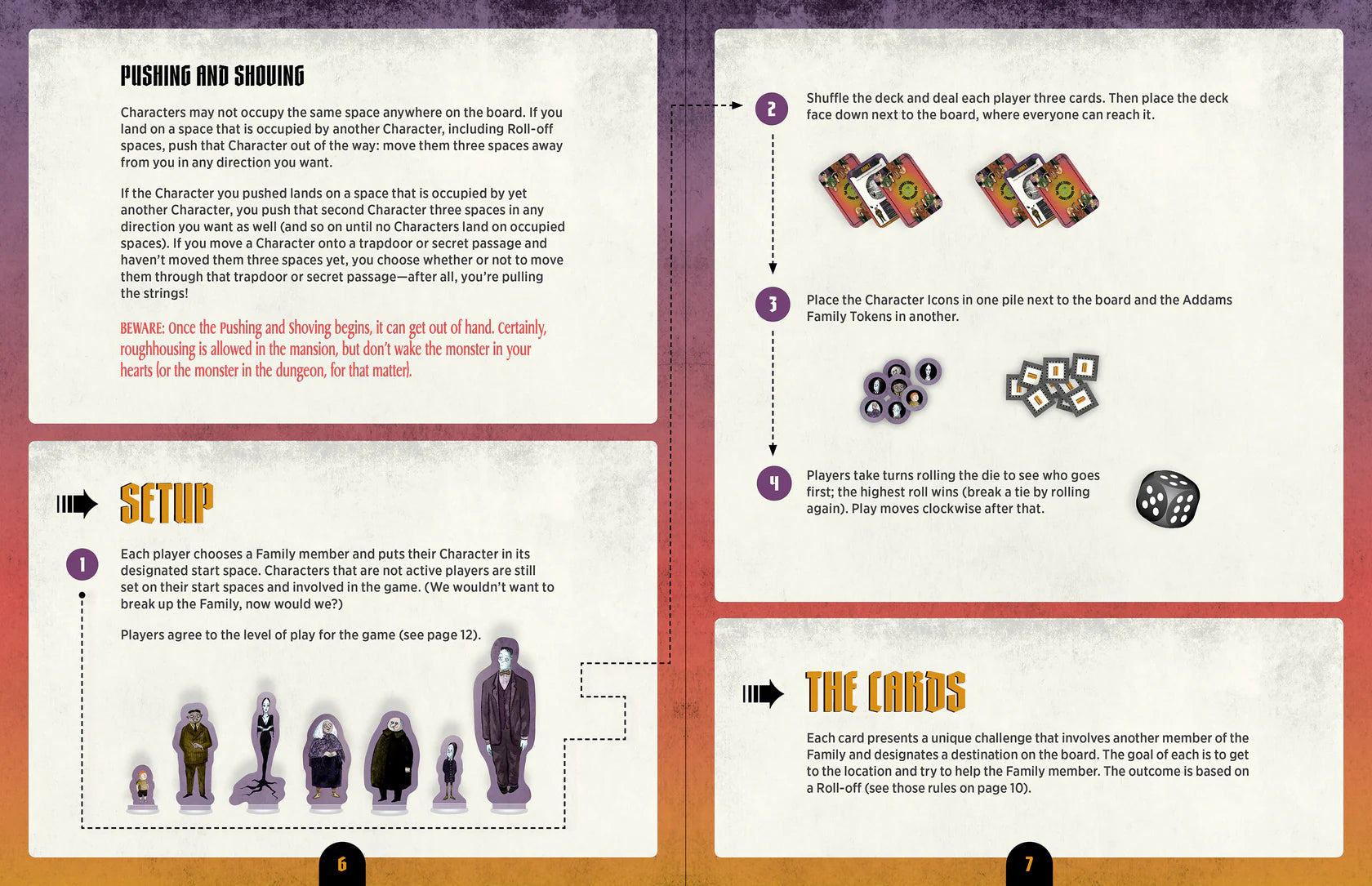 The Addams Family: A Delightfully Frightful Creepy Board Game Pomegranate