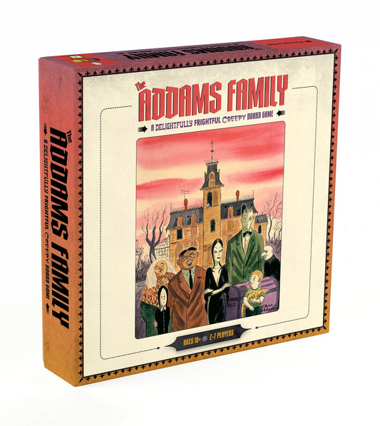 The Addams Family: A Delightfully Frightful Creepy Board Game Pomegranate