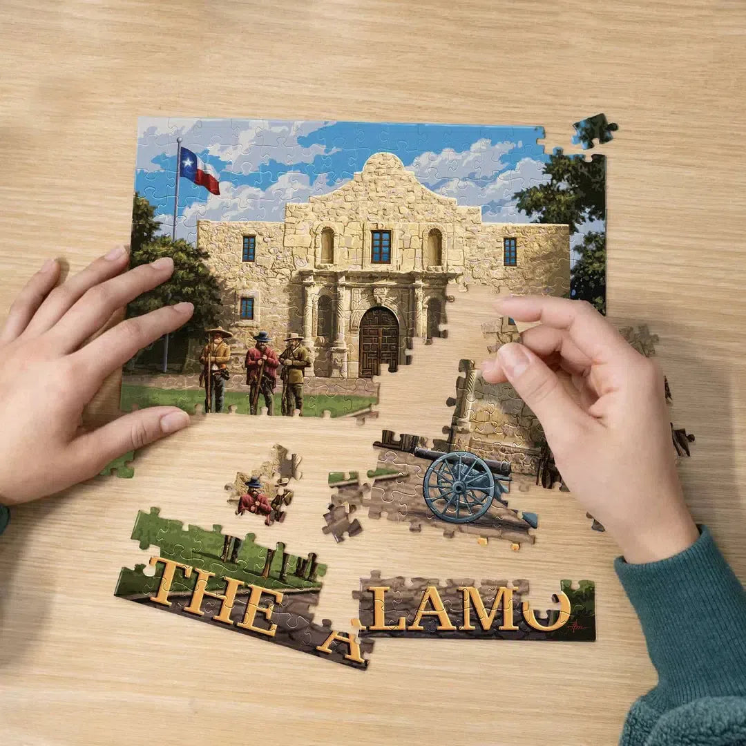 The Alamo 210 Piece Jigsaw Puzzle Boardwalk