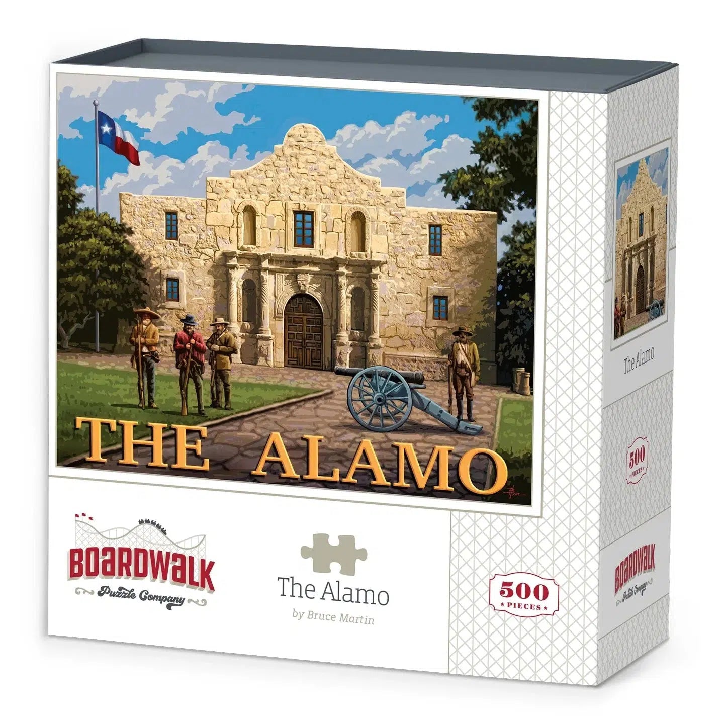 The Alamo 500 Piece Jigsaw Puzzle Boardwalk