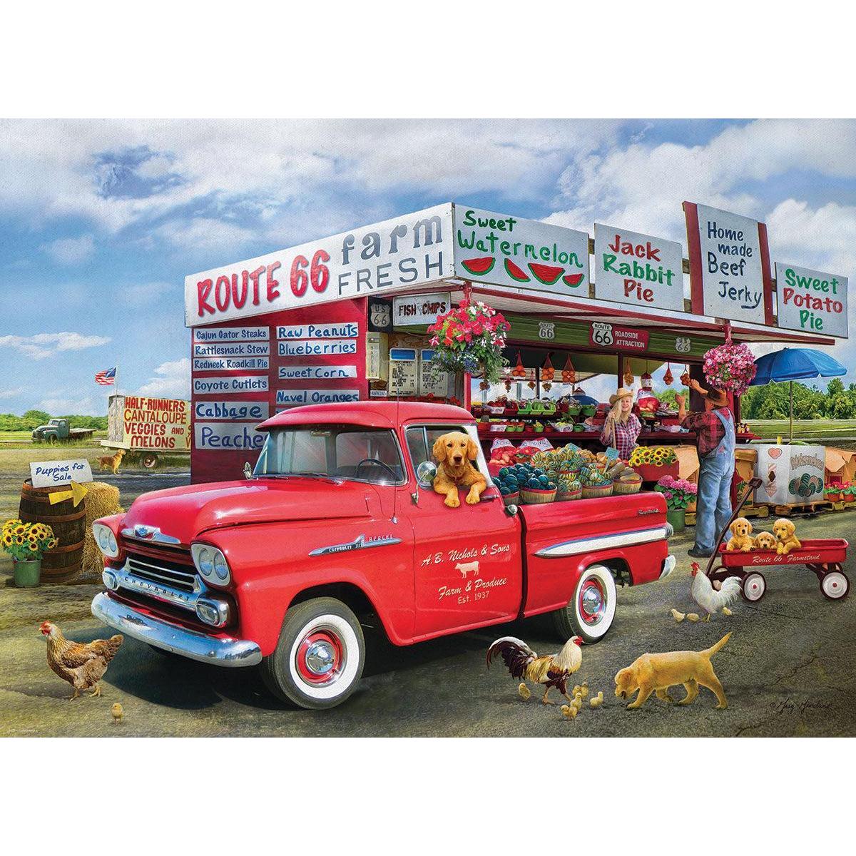The Apache Truck Chevrolet 1000 Piece Jigsaw Puzzle Eurographics
