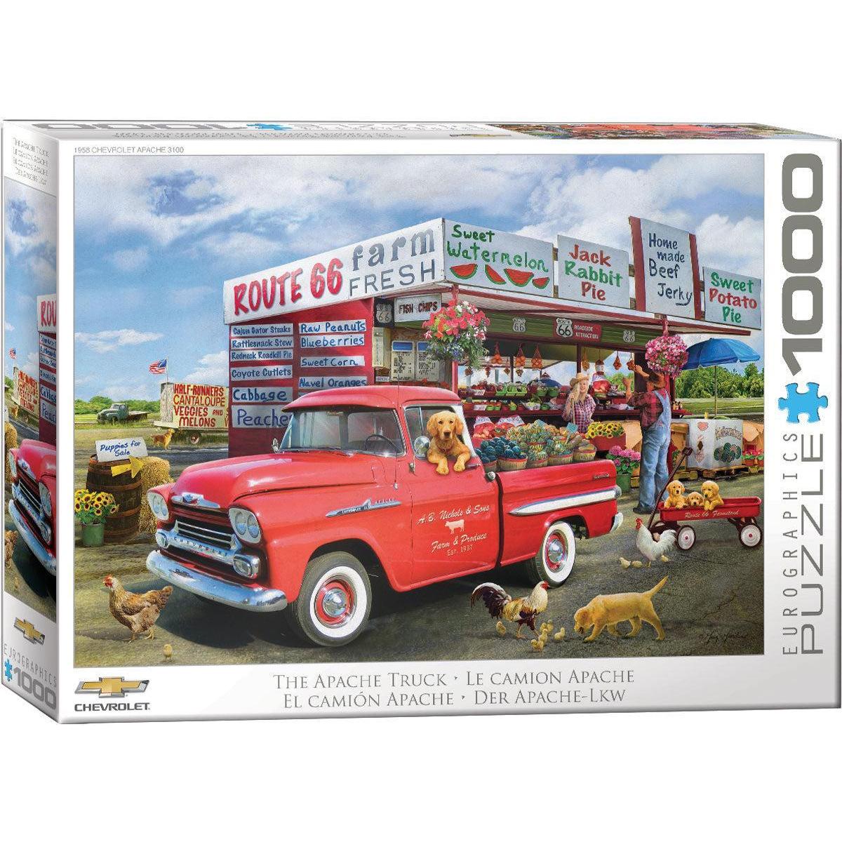 The Apache Truck Chevrolet 1000 Piece Jigsaw Puzzle Eurographics