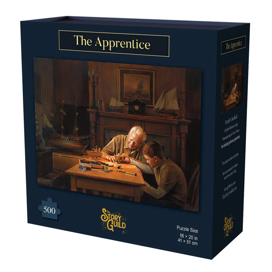 Apprentice Guild The Apprentice 500 Piece Jigsaw Puzzle Story Guild – Puzzle Merchant