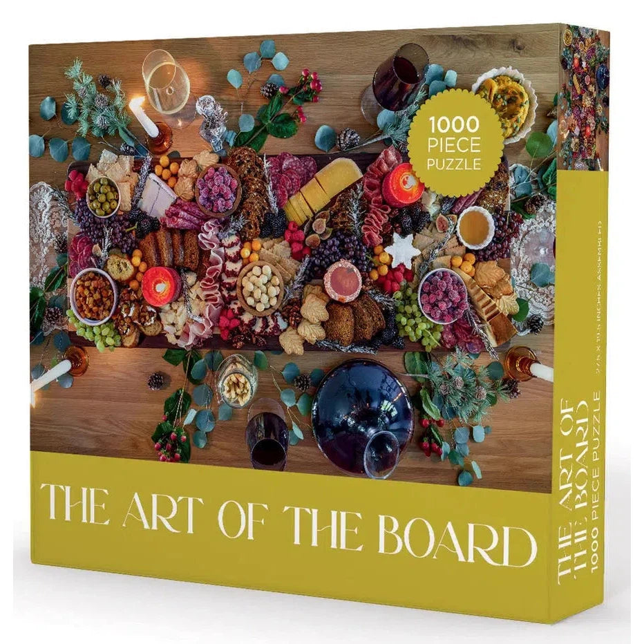 The Art of the Board 1000 Piece Jigsaw Puzzle Gibbs Smith